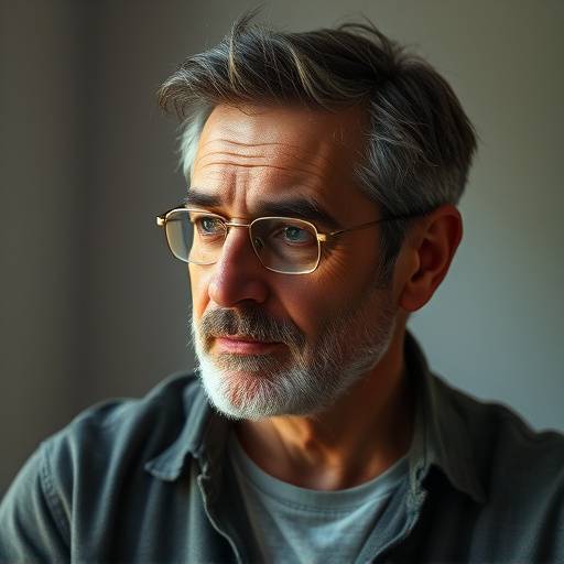 Retrato de Ricardo Mendes, professor de cinema